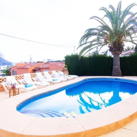 Bassetes Piscina Privada Frente Al Mar Villa Calpe