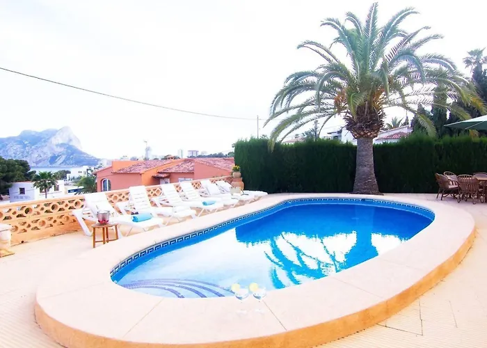 Bassetes Piscina Privada Frente Al Mar Villa Calpe